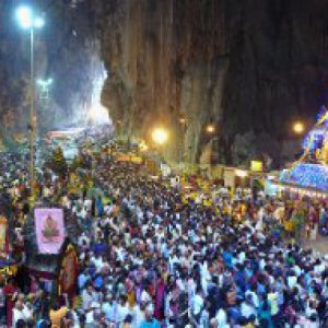 Thaipusam at Batu Caves